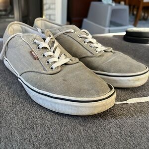 Lightly Work Gray Vans